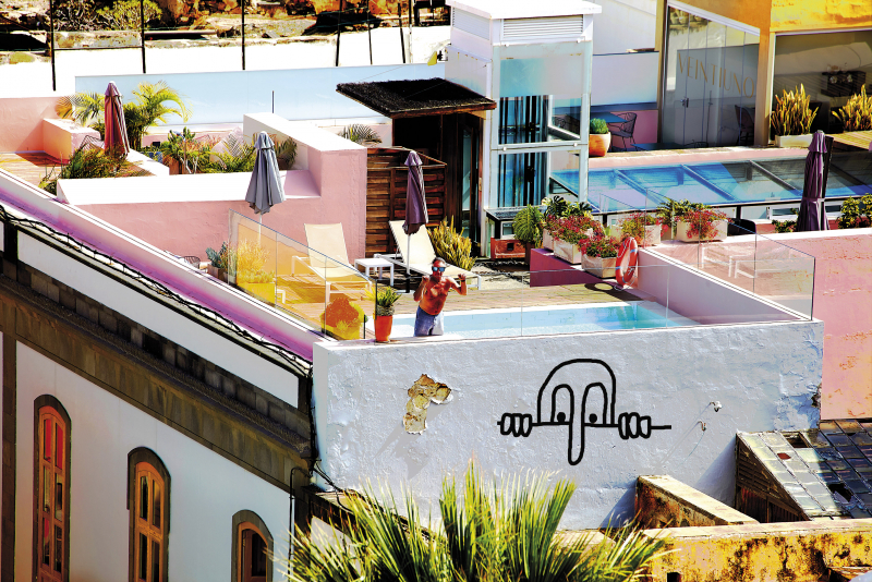 ONE DAY | LAS PALMAS No11 | Ralf Wehrle und Uwe Frank Fotografie - Fine - Art - Print  ca.40x60 cm | gerahmt 60x80 cm mit Passepartout und Holzrahmen  Auflage 15 | signiert